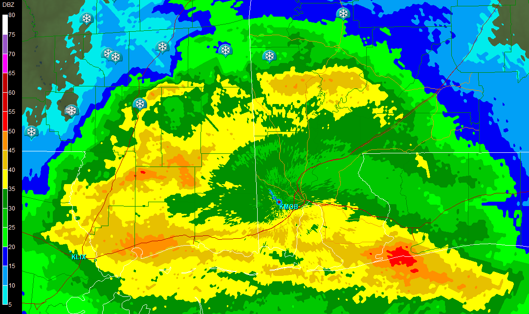 Latest Short Term Forecast from NWS Mobile