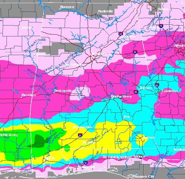 Models Pull Low to the North