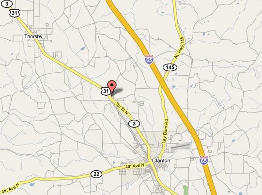 Tornado in Chilton County