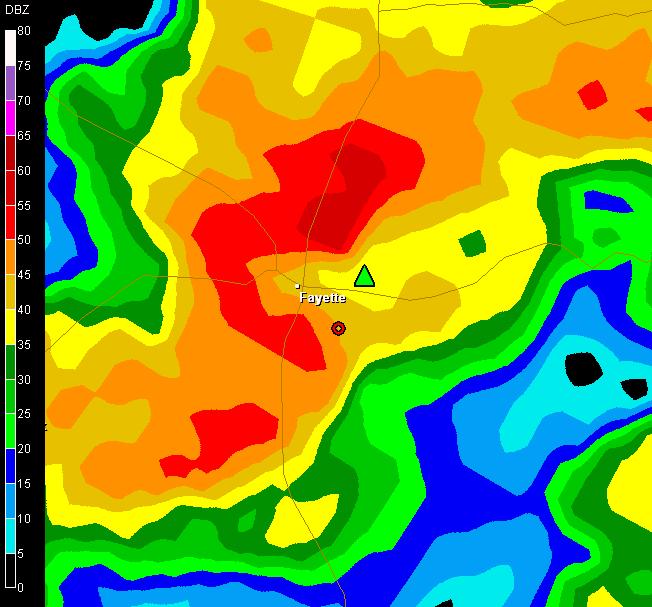 Tornado Warning - Fayette County