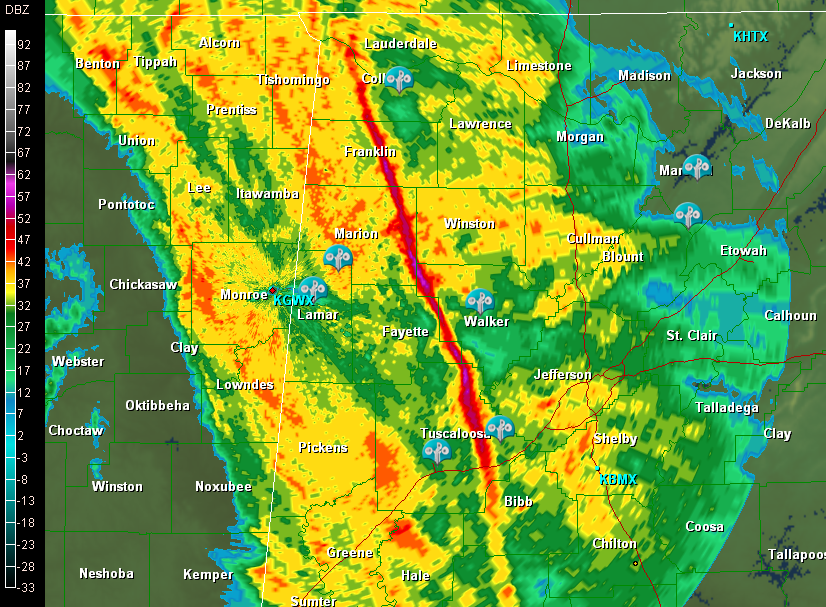 Squall Line | BamaWX